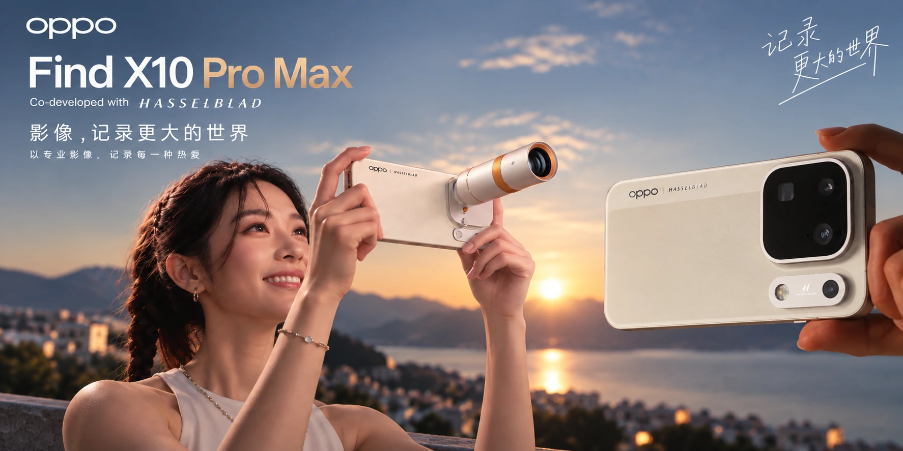OPPO Find X10 Pro Max يصل بمفهوم جديد لهاتف التصوير الاحترافي