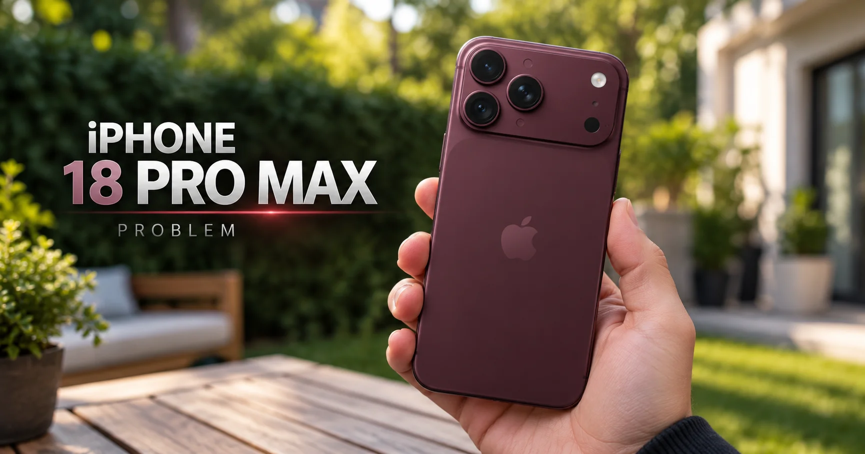 📱 احذر قبل الشراء !! ظهور مشكلة غريبة وجديدة في iPhone 18 Pro وPro Max