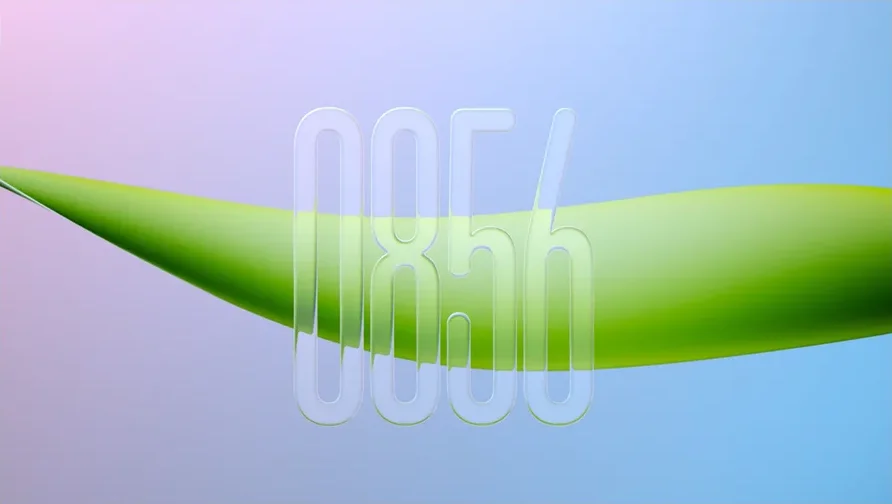 تصميم جديد بتأثير الزجاج