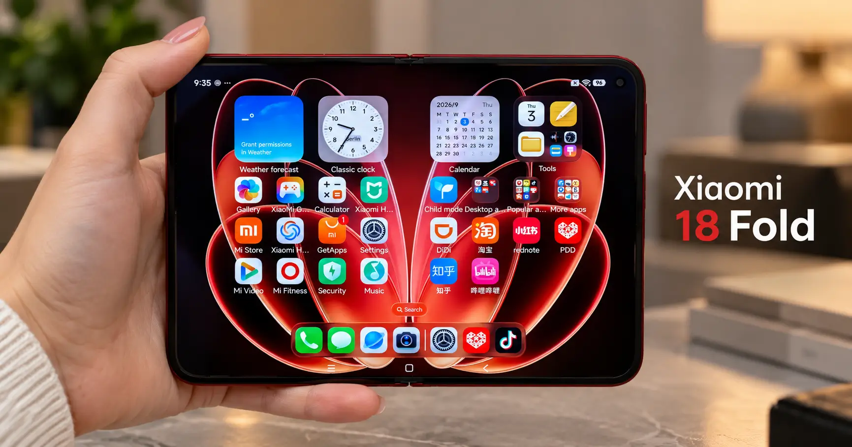 Xiaomi 18 Fold : لما الطي يصير رفاهية مو  تنازل