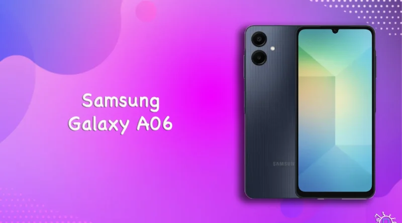Galaxy A06 صورة