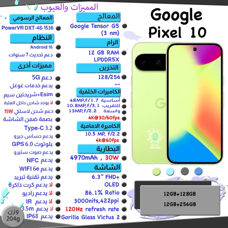 Google Pixel 10 صورة