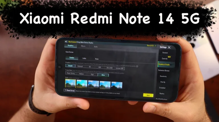 Xiaomi Redmi Note 14 -5G pubg