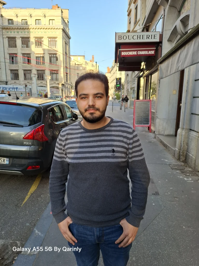 صورة ملتقطة في جهاز Galaxy A55