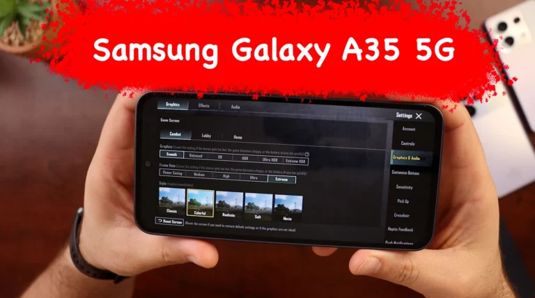فريمات ببجي Samsung Galaxy A35 5G pubg