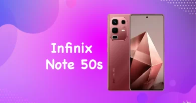 صورة تظهر الشكل الخارجي لهاتف Infinix Note 50s مقدمة يبحث الكثير عن هاتف قوي بسعر مناسب. هاتف Infinix Note 50s